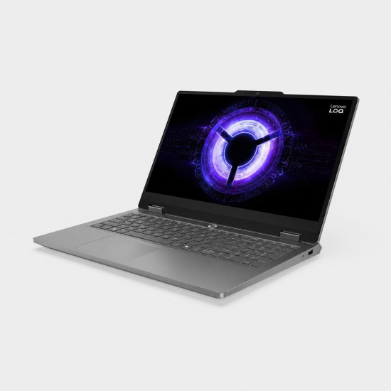 Лаптоп LENOVO LOQ Essential, Intel Core i5-13450HX, 15.6 инча Full HD, 144Hz, RTX 5050 8GB, 16GB DDR5 RAM, 512GB SSD, Luna Grey