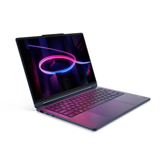 Лаптоп LENOVO Yoga 9 2-in-1, Intel Core Ultra 7 355, 14 инча 2.8K OLED, тъчскрийн, 32GB DDR5 RAM, 1TB SSD, Cosmic Blue, Windows 11 Pro