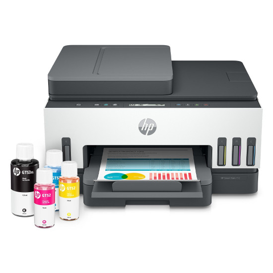 Мастиленоструен принтер HP Smart Tank 750, MFP