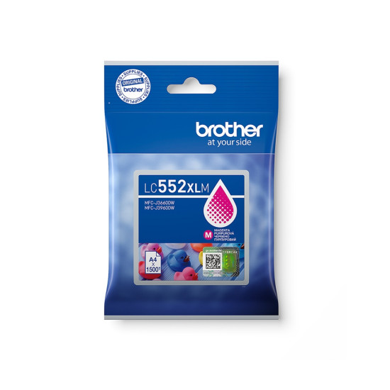 Мастило Brother LC552XLM, Magenta Мастило Brother LC552XLM, Magenta