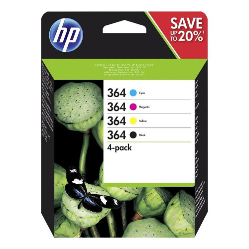Мастило HP 364, N9J73AE, 4-Pack Combo