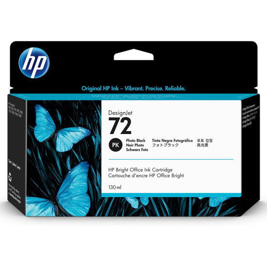 Мастило HP 72, C9370A, Black