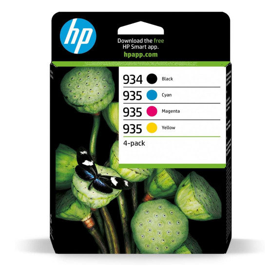 Мастило HP 934, 6ZC72AE, Tri-Color + Black