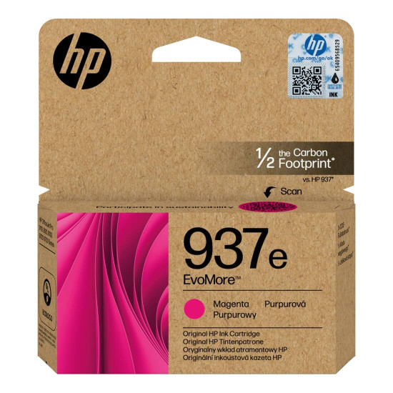 Мастило HP 937e EvoMore, 4S6W7NE, Magenta