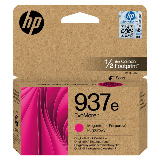 Мастило HP 937e EvoMore, Magenta