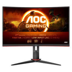 Монитор AOC C27G2Z3/BK, 27 инча, VA, WLED, FHD, 280Hz