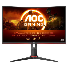 Монитор AOC C27G2Z3/BK, 27 инча, VA, WLED, FHD, 280Hz