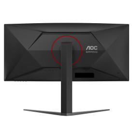 Монитор AOC CU34G4, 34 инча Curved Fast VA, UWQHD (3440 x 1440), 21:9, 180Hz, 0.5 ms