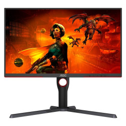 Монитор AOC U27G3X/BK, 27 инча, IPS, 4K, 160Hz, 1ms, 2x DisplayPort, 2x HDMI