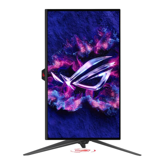 Монитор ASUS ROG Swift OLED PG27UCDM, 26.5 инча, QD-OLED, UHD, 240Hz, 2x HDMI, DP, USB-C, USB хъб, 3x USB 3.2 G1 Type-A