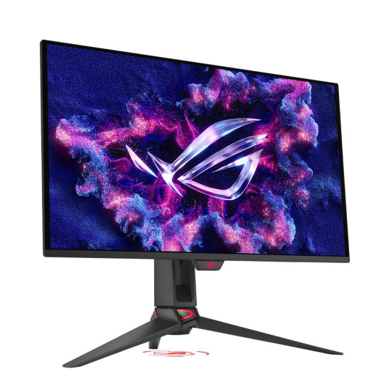 Монитор ASUS ROG Swift OLED PG27UCDM, 26.5 инча, QD-OLED, UHD, 240Hz, 2x HDMI, DP, USB-C, USB хъб, 3x USB 3.2 G1 Type-A