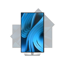 Монитор Dell P2725D, 27 инча, QHD 2560x1440, 100Hz, 99% sRGB, 109 PPI, 16:9, IPS, Anti-glare, 350 cd/m², 1500:1, USB-C, DP, HDMI