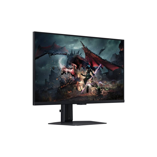 Монитор Odyssey G5 G50D LS27DG500EUXEN, 27 инча, 180Hz, QHD 2560x1440, IPS, HDR400, 0.1ms, 350 cd/m², 1000:1, 1xHDMI, 1xDP, 1xUSB