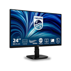 Монитор PHILIPS 24B2N2200/00, 23.8 инча, FHD, 16:9, IPS, 120 Hz, D-Sub, HDMI 1.4, DisplayPort 1.2