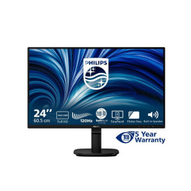 Монитор PHILIPS 24B2N2200/00, 23.8 инча, FHD, 16:9, IPS, 120 Hz, D-Sub, HDMI 1.4, DisplayPort 1.2