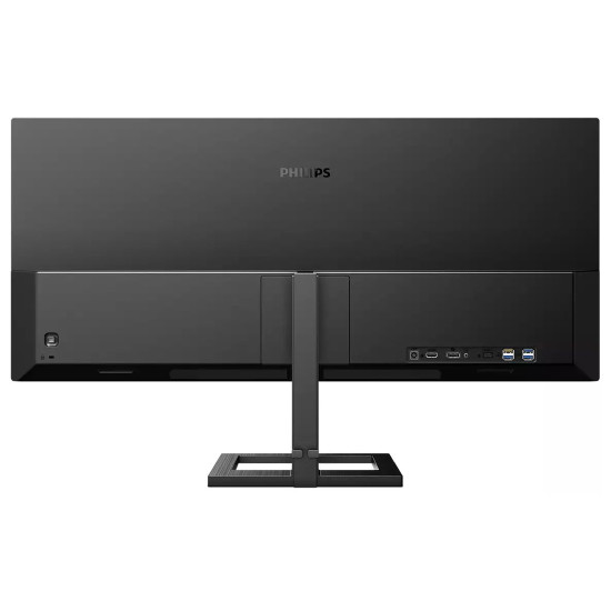 Монитор Philips 346E2LAE/00, 34 инча, E-Line, UltraWide-LCD, TFT, HDMI, DP, USB-C Dock, 65W