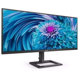 Монитор Philips 346E2LAE/00, 34 инча, E-Line, UltraWide-LCD, TFT, HDMI, DP, USB-C Dock, 65W