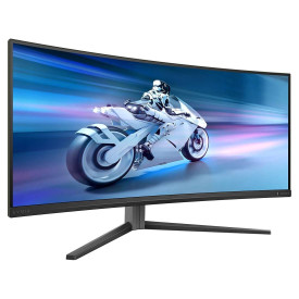 Монитор PHILIPS 34M2C6500, 34 инча, OLED, 3440x1440, 175Hz, 0.03ms, 2xHDMI, 1xDP, 3xUSB