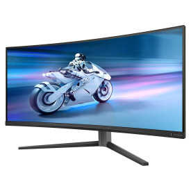 Монитор PHILIPS 34M2C6500, 34 инча, OLED, 3440x1440, 175Hz, 0.03ms, 2xHDMI, 1xDP, 3xUSB