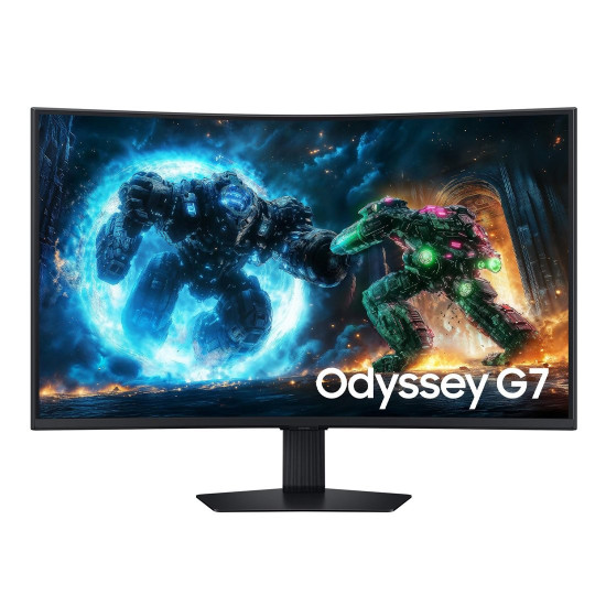 Монитор SAMSUNG Odyssey G7 G75F 37 инча, 3840x2160, 16:9, 1ms, 2xHDMI, DP, USB, Curved