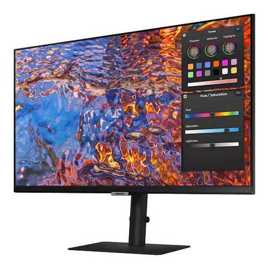 Монитор Samsung Viewfinity S8 S80PB, 27 инча, 16:9, 3840x2160, IPS, 5ms, 100Hz, HDMI, DP, USB-C 90W, LAN, USB3.0