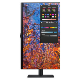 Монитор Samsung Viewfinity S8 S80PB, 27 инча, 16:9, 3840x2160, IPS, 5ms, 100Hz, HDMI, DP, USB-C 90W, LAN, USB3.0