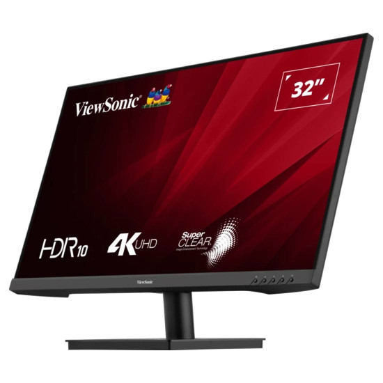 Монитор VIEWSONIC VA3208-4K-HD, 32 инча, VA, 3840x2160, 16:9, 2xHDMI, DisplayPort