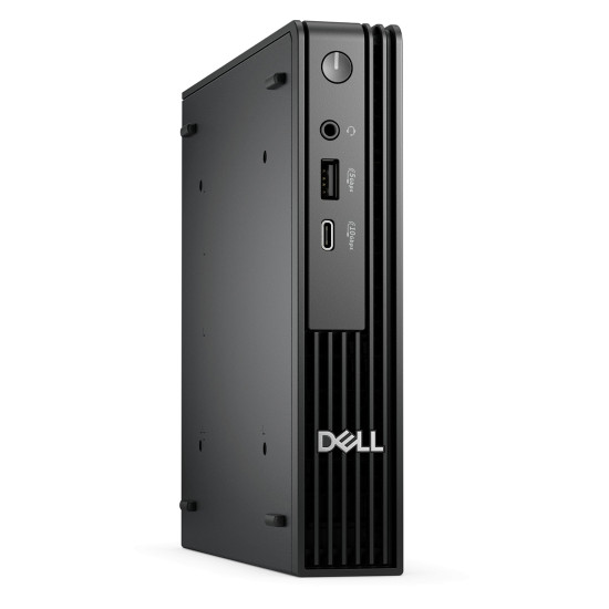 Настолен компютър Dell Pro Micro QCM1250, Intel Core i3-14100T, 8GB RAM DDR5, 512GB SSD, Intel UHD Graphics, Windows 11 Pro