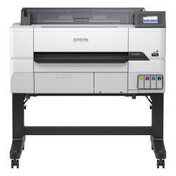 Плотер EPSON SureColor SC-T3405 + Стойка, 24 инча, A1 61.0см, 2400x1200dpi, LAN, Wi-Fi, USB 3.0, Cutter