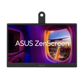 Портативен монитор ASUS ZenScreen MB166CR, 15.6 инча, IPS, WLED, FHD, 16:9, 60Hz, 5ms, USB-C, Черен