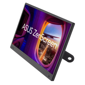 Портативен монитор ASUS ZenScreen MB166CR, 15.6 инча, IPS, WLED, FHD, 16:9, 60Hz, 5ms, USB-C, Черен