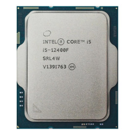 Процесор Intel Core i5-12400F, 2.5GHz, 6 ядра, 12 нишки, 18MB кеш, LGA1700, 10nm, 65W