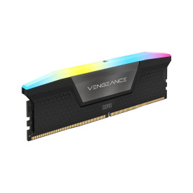 RAM памет Corsair Vengeance RGB, 64GB (2x32GB) DDR5, 6400MT/s, CL42, Kit of 2