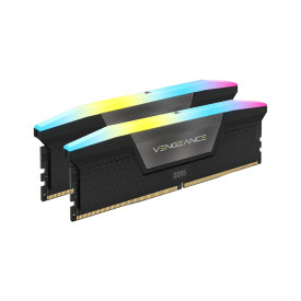 RAM памет Corsair Vengeance RGB, 64GB (2x32GB) DDR5, 6400MT/s, CL42, Kit of 2