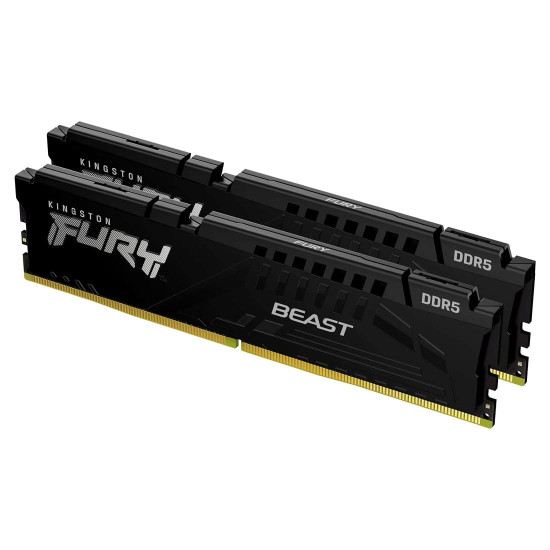 RAM памет KINGSTON FURY Beast Black, 32GB (2x8GB), 6000MT/s, DDR5, CL30, DIMM