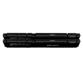 RAM памет KINGSTON FURY Beast Black, 64GB (2x32GB), 6000MT/s, DDR5, CL30, DIMM