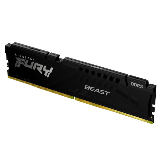 RAM памет KINGSTON Fury Beast Black Expo, 32GB, 5600MT/s, DDR5, CL36, DIMM