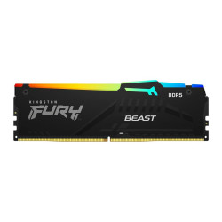 RAM памет Kingston FURY Beast Black RGB EXPO, 16GB (1x16GB) DDR5, 6000MT/s, CL30