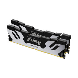 RAM памет Kingston FURY Renegade DDR5 64GB, 2x32GB, UDIMM, 6400MT/s CL32, Intel XMP, Black Heatsink, Kit of 2