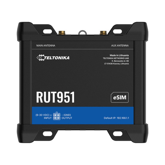 Рутер TELTONIKA NETWORKS RUT951 4G Wi-Fi Router