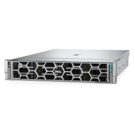 Сървър Dell PowerEdge R570, Xeon 6511P, 16 ядра, 16GB DDR5 RAM, 480GB SSD, RAID PERC H965i, 800W PSU, iDRAC10, PCIe Gen5, 3.5 инча, без OS