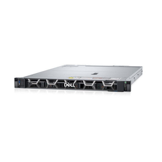 Сървър Dell PowerEdge R660xs, 8 x 2.5 инча, Intel Xeon 4509Y 2.6 GHz, 8 ядра, 16 нишки, без RAM, без NVMe SSD, 4 x 1GbE, 2 x 1GbE LOM