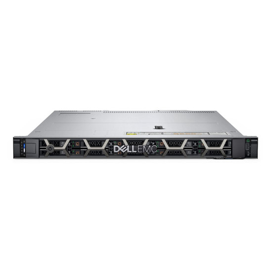 Сървър Dell PowerEdge R660xs, 8 x 2.5 инча, Intel Xeon 4509Y 2.6 GHz, 8 ядра, 16 нишки, без RAM, без NVMe SSD, 4 x 1GbE, 2 x 1GbE LOM