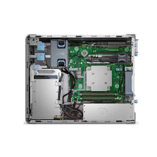 Сървър Dell PowerEdge T160, Intel Xeon E-2414, 2.6GHz-4.5GHz, 12MB кеш, 4 ядра, 8 нишки, 16GB DDR5 4400MHz UDIMM, 480GB SSD, 300W PSU, Tower