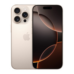 Смартфон APPLE iPhone 16 Pro, MYNF3ZD/A, 128GB, Desert Titanium