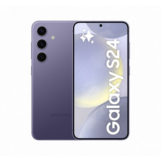 Смартфон SAMSUNG SM-S921B GALAXY S24, 6.2 инча, 8GB, 256GB, Лилав