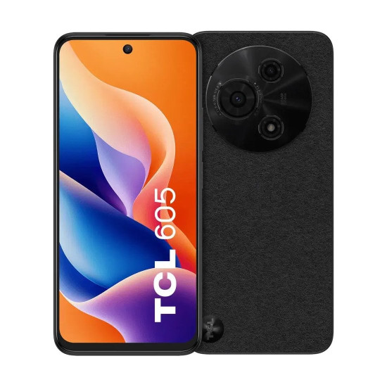 Смартфон TCL 605, 4GB, 128GB, Obsidian Black (T517F-2ALCA112)