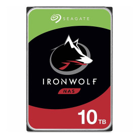 Вътрешен твърд диск SEAGATE Ironwolf NAS, ST10000VN000, 10TB, 7200rpm, 256MB кеш, 3.5 инча - (2 броя)