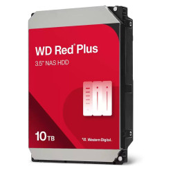Вътрешен твърд диск Western Digital Red Plus 10TB, SATA 6Gb/s, 7200 rpm, 512MB, 3.5 инча