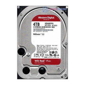 Вътрешен твърд диск Western Digital Red Plus 4TB, SATA 6Gb/s, 3.5 инча, 258MB кеш